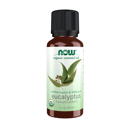 Eucalyptus Globulus Oil, Organic - 1 fl. oz.