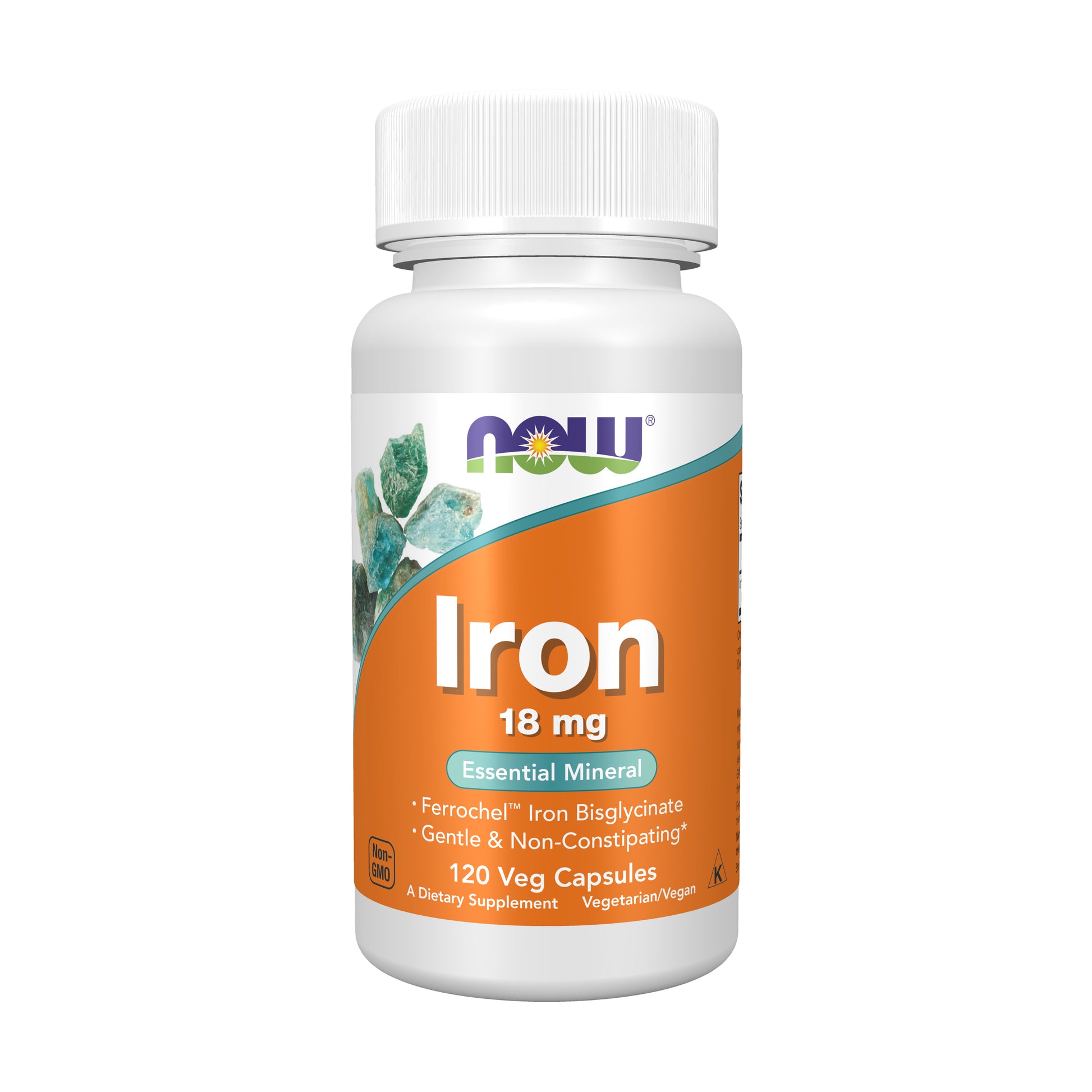 Iron 18 mg - 120 Veg Capsules