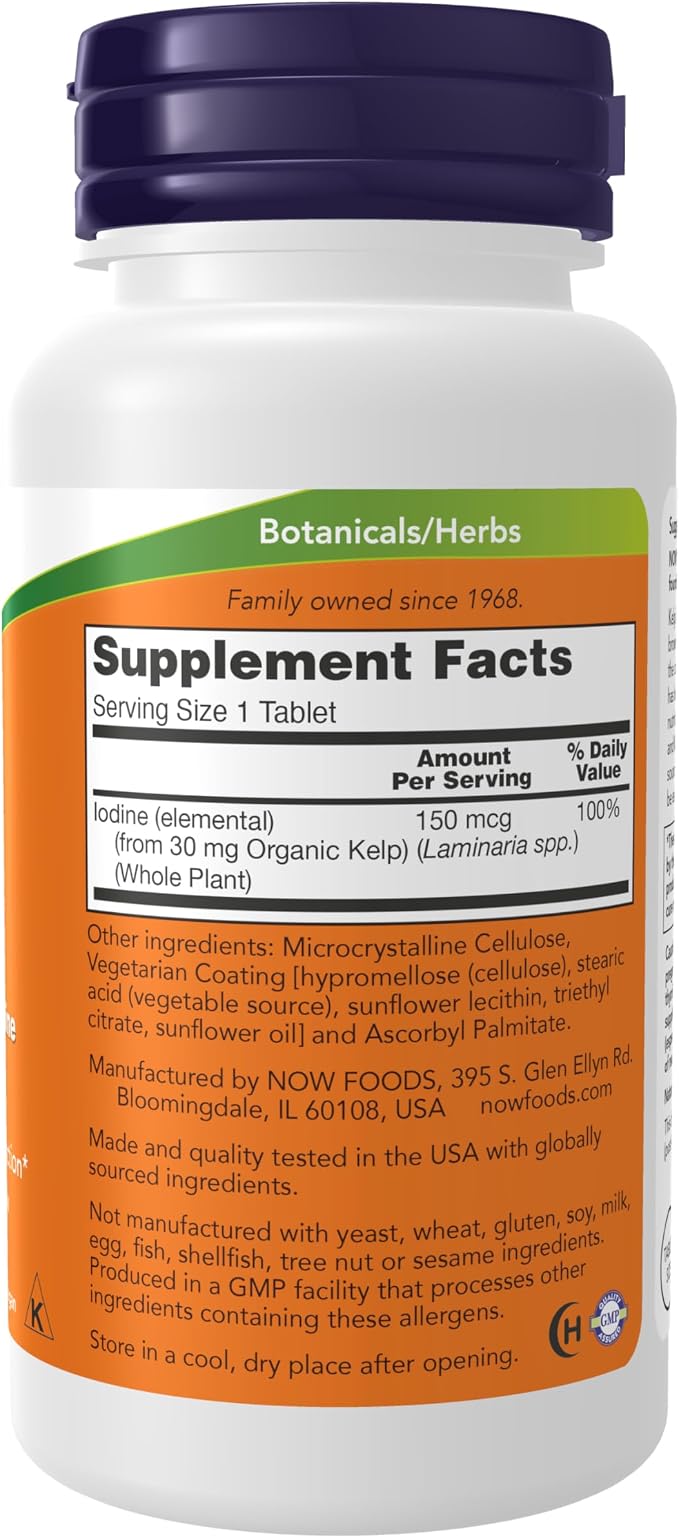 Kelp iodine supplement