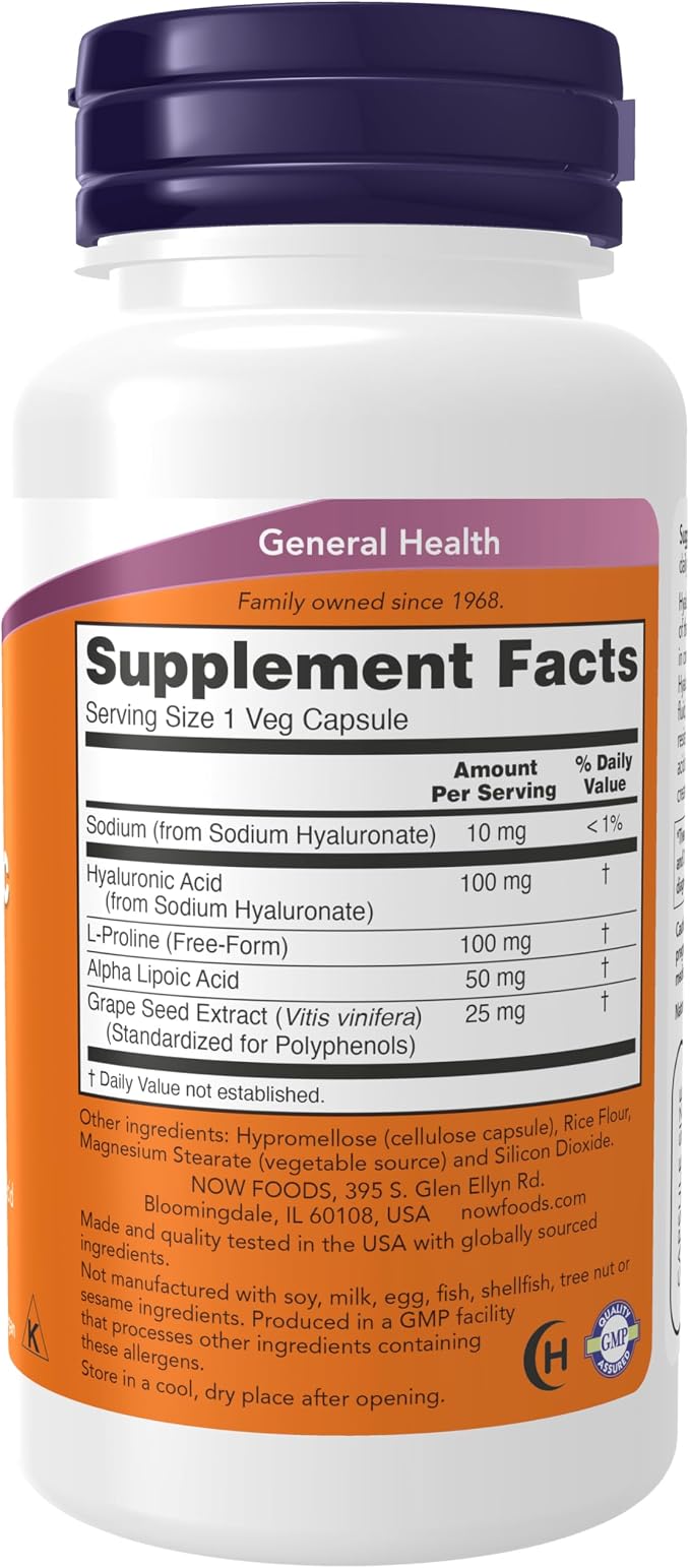 Hyaluronic Acid 100mg
