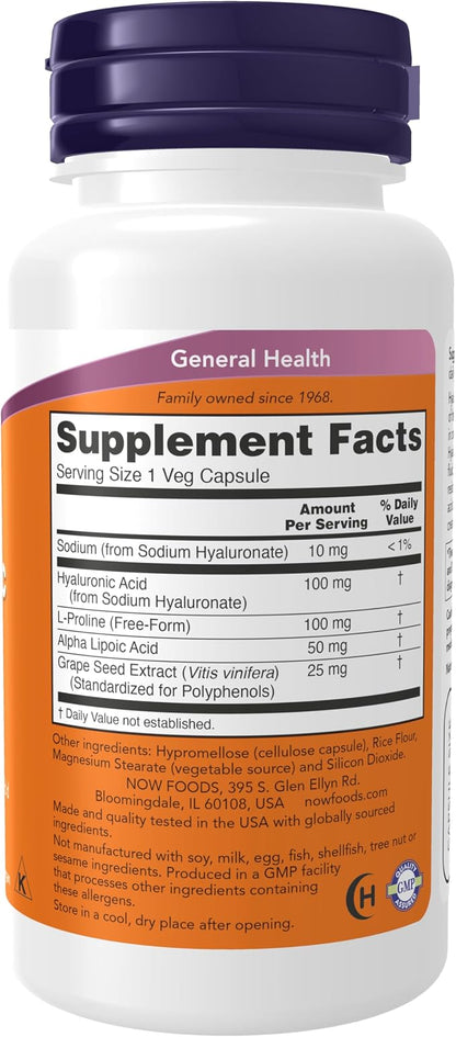 Hyaluronic Acid 100mg