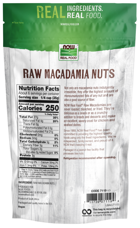 macadamia nuts for baking