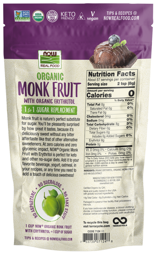 sugar free baking sweetener