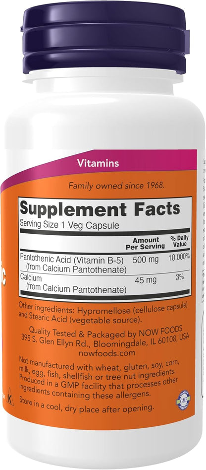 Vitamin B5 Supplement