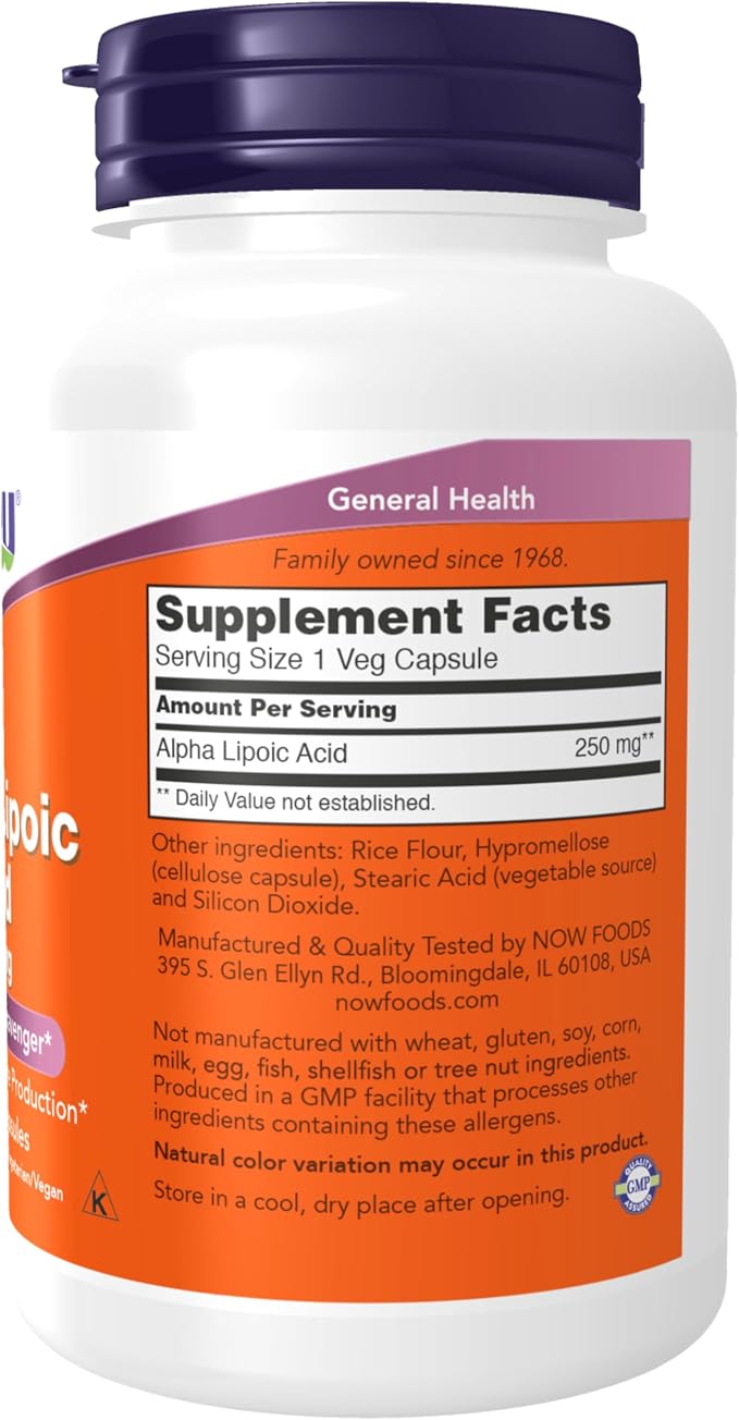 Alpha Lipoic Acid 250 mg