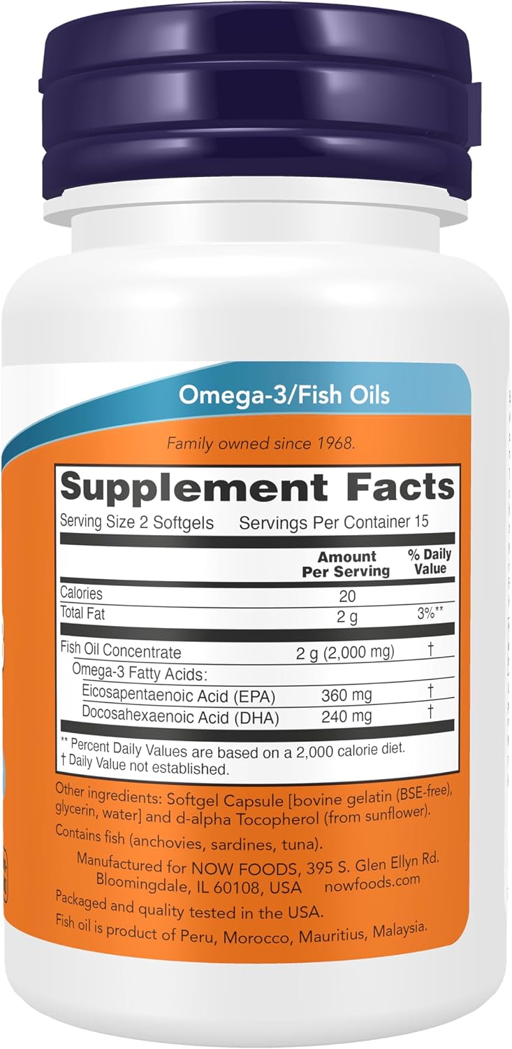 Molecularly Distilled Fish Oil