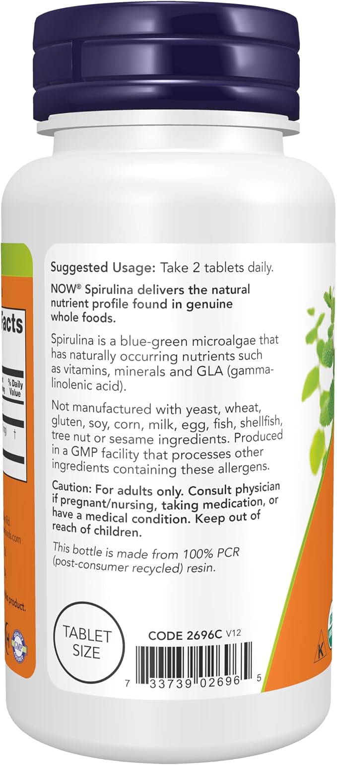 Organic Spirulina Tablets