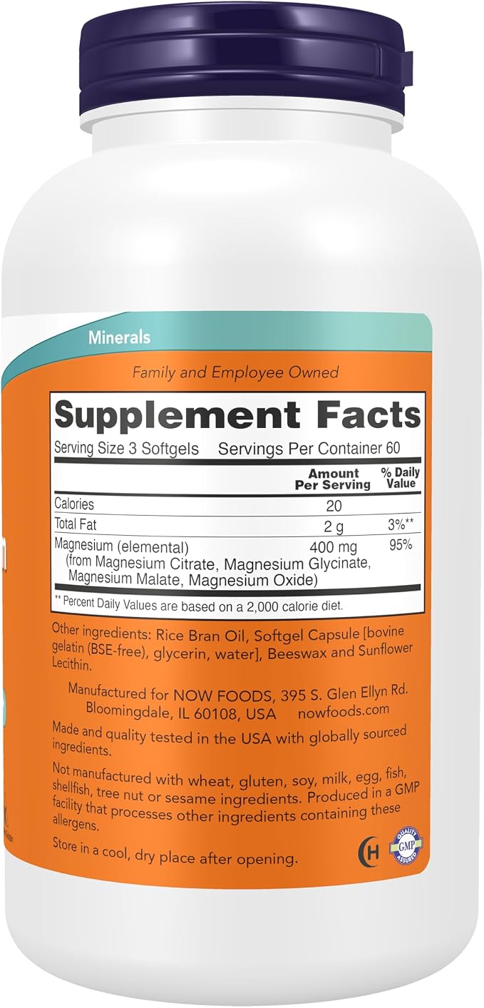Magnesium Citrate Softgels