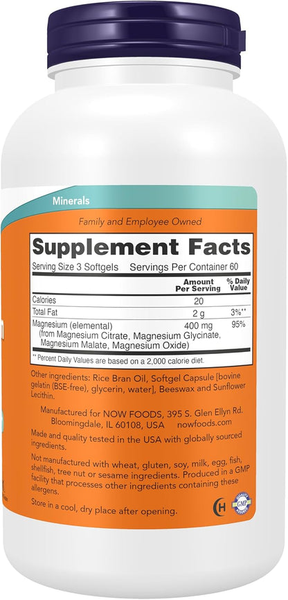 Magnesium Citrate Softgels