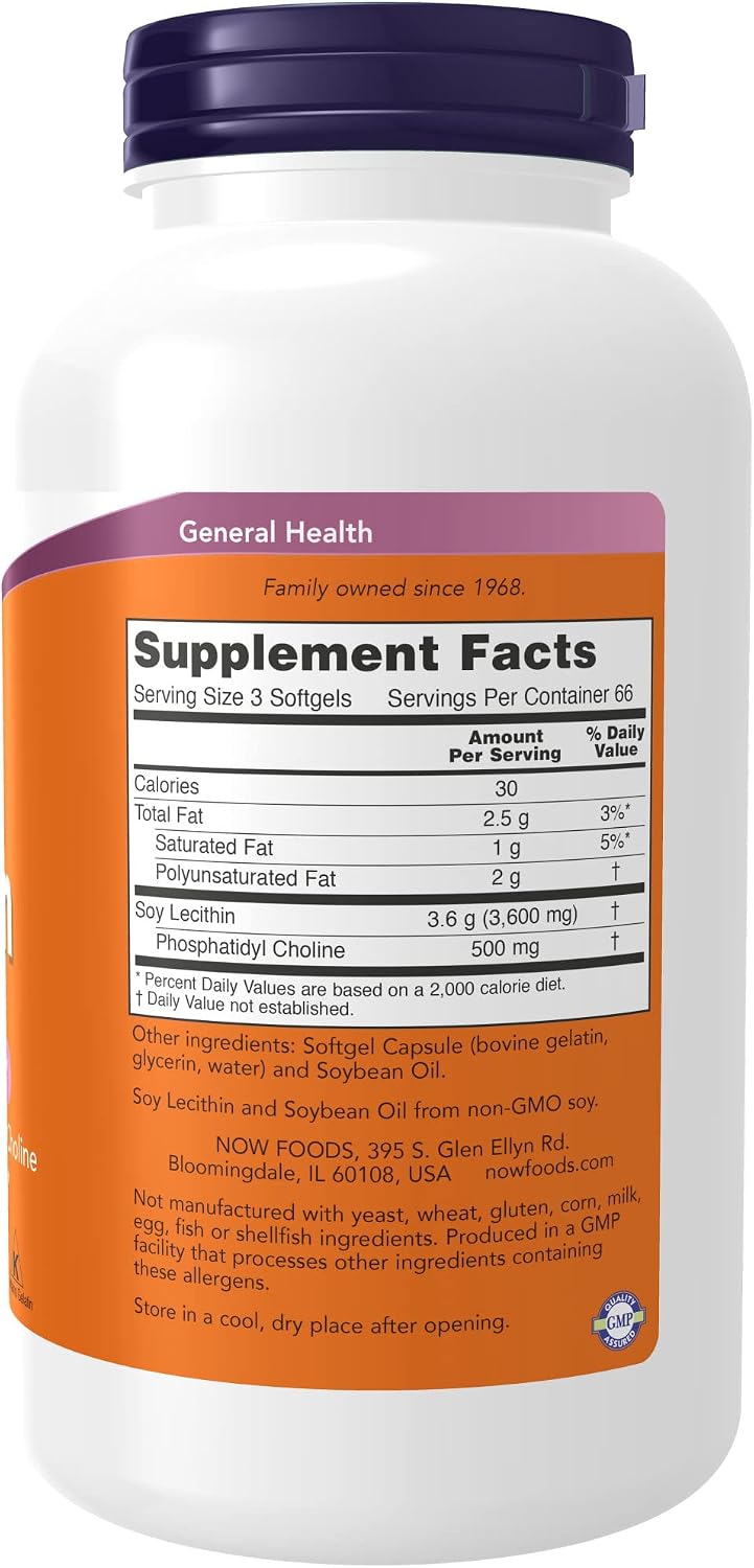 NOW Lecithin 1200 mg