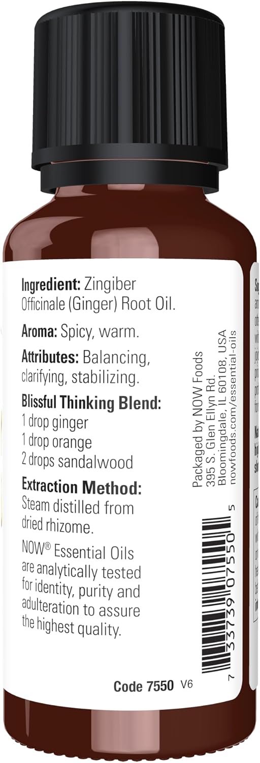 Pure Ginger Essential Oil