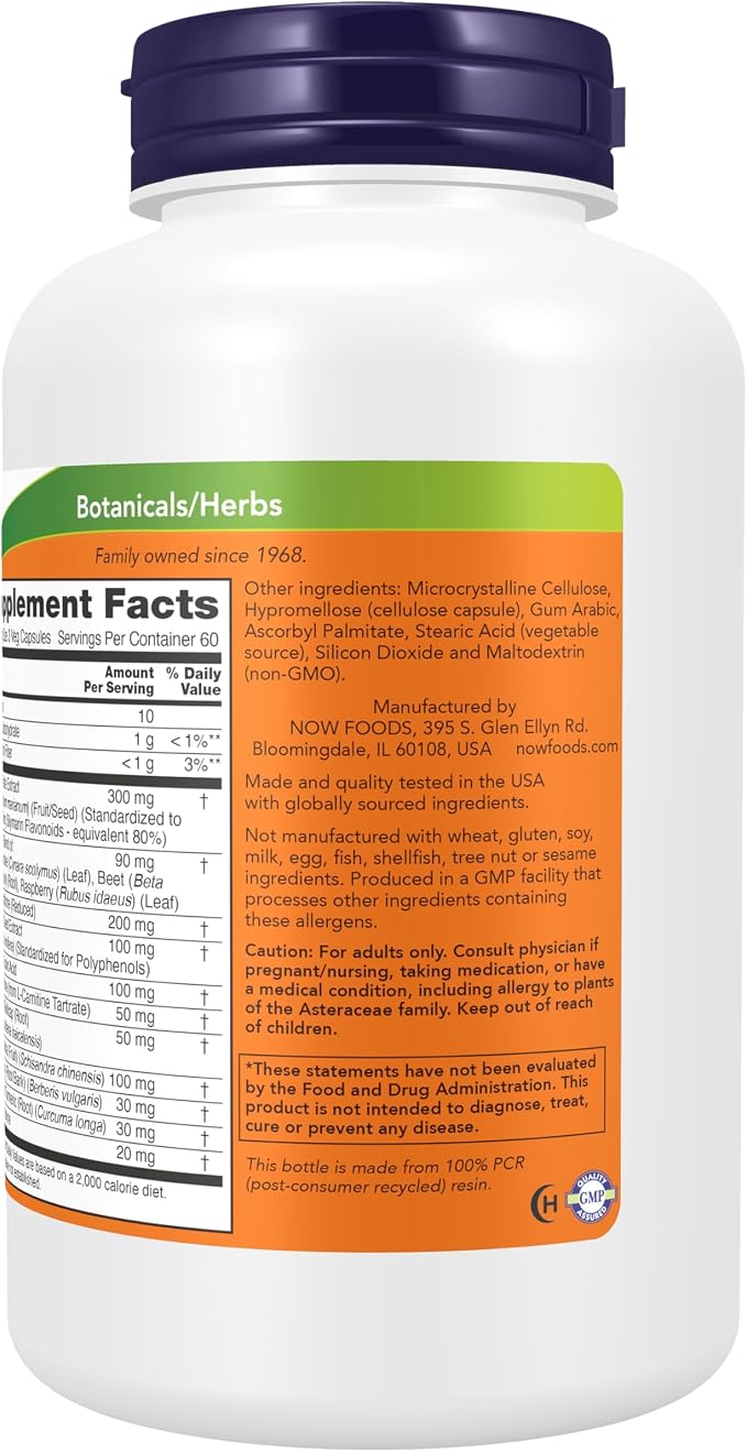 NOW Liver Refresh Milk Thistle Liver Support – 180 Veg Capsules