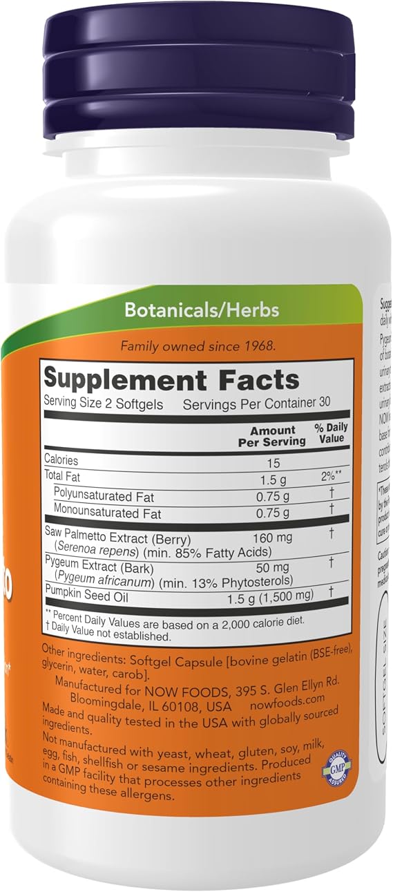 Saw Palmetto Supplement
