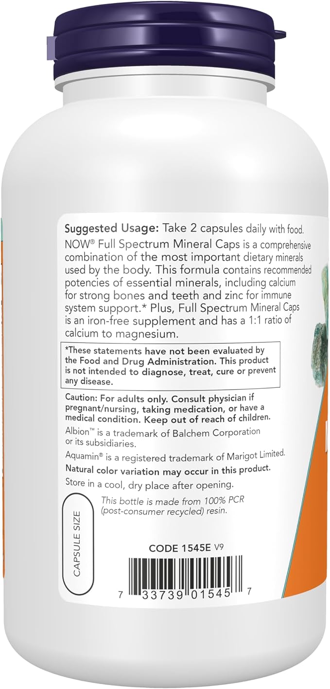 Iron-Free Multi-Mineral