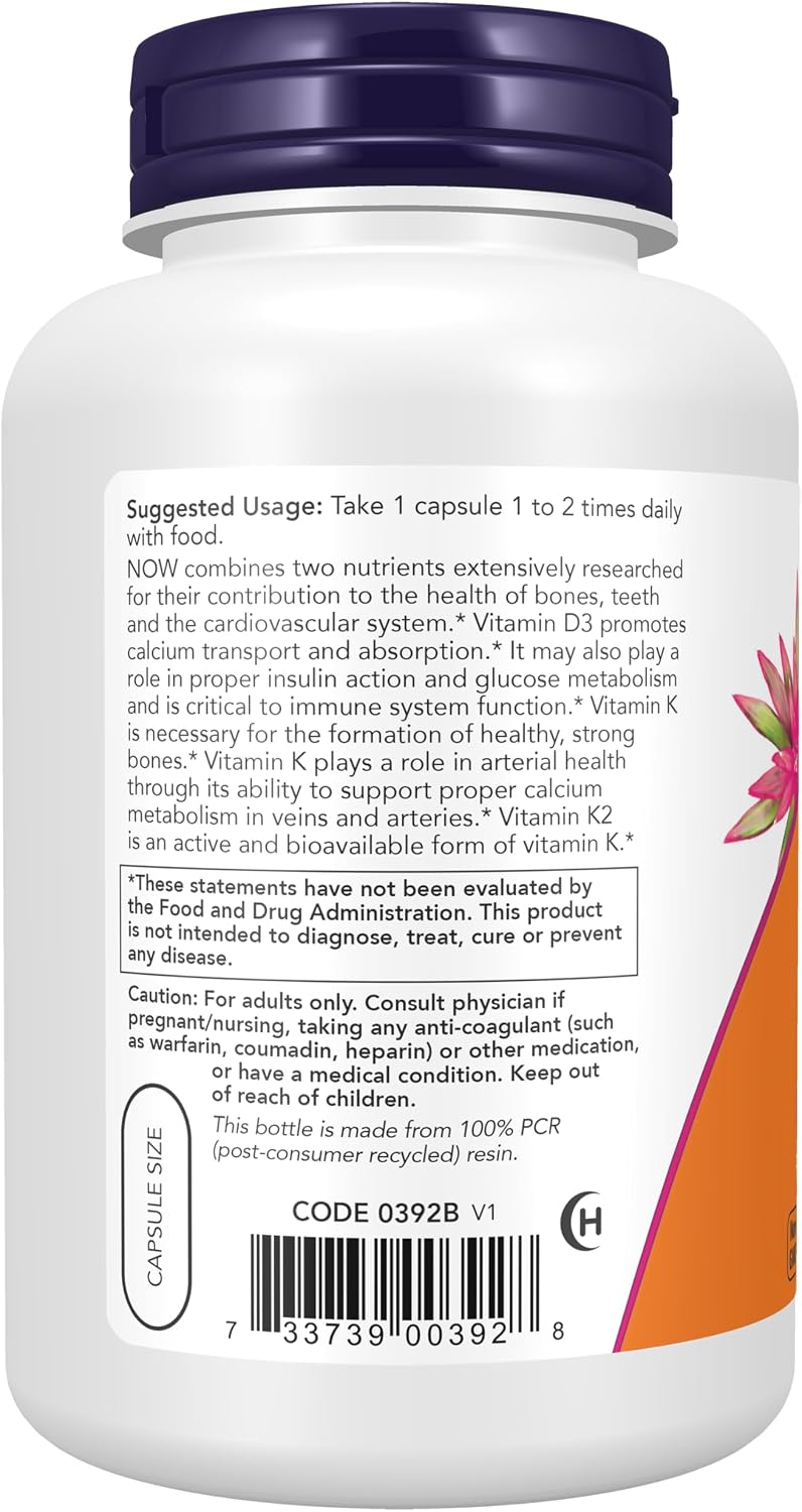 Vitamin D3 K2 Supplement