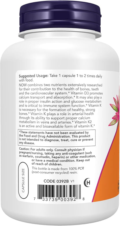Vitamin D3 K2 Supplement