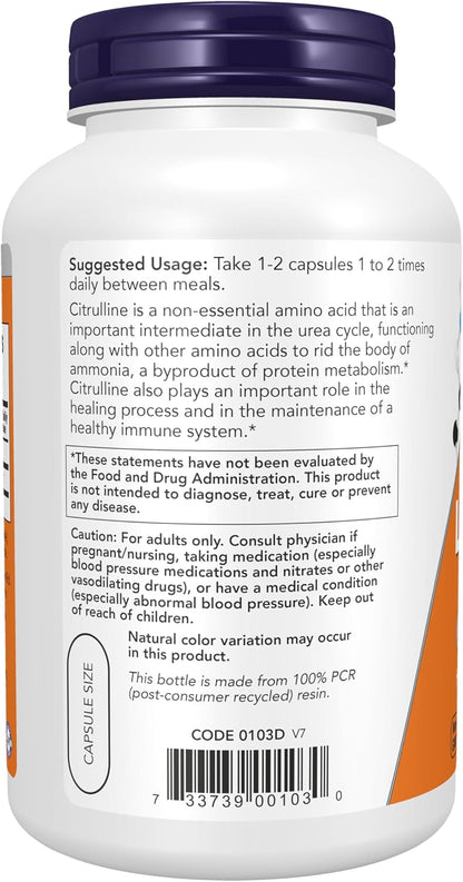 L-Citrulline 750 mg