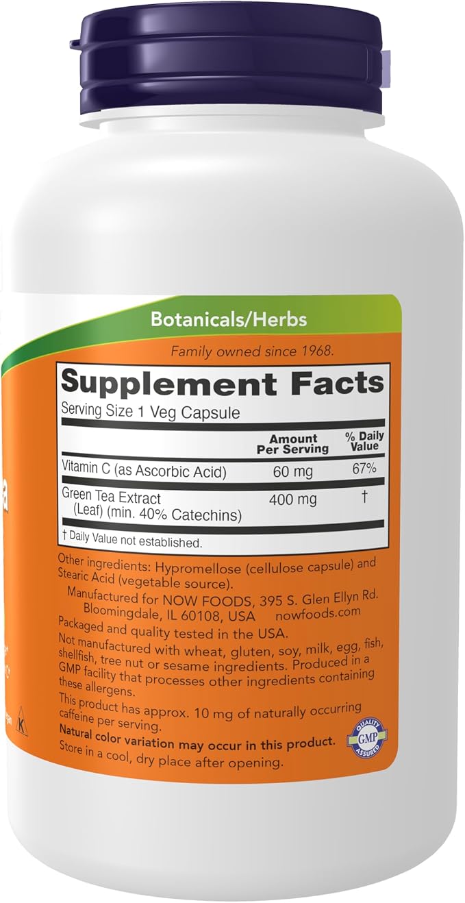 NOW Green Tea Extract 400 mg