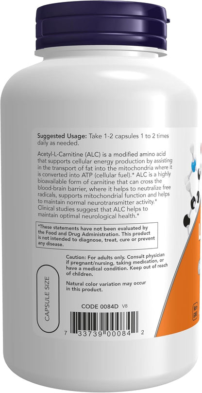 Acetyl-L-Carnitine 500 mg