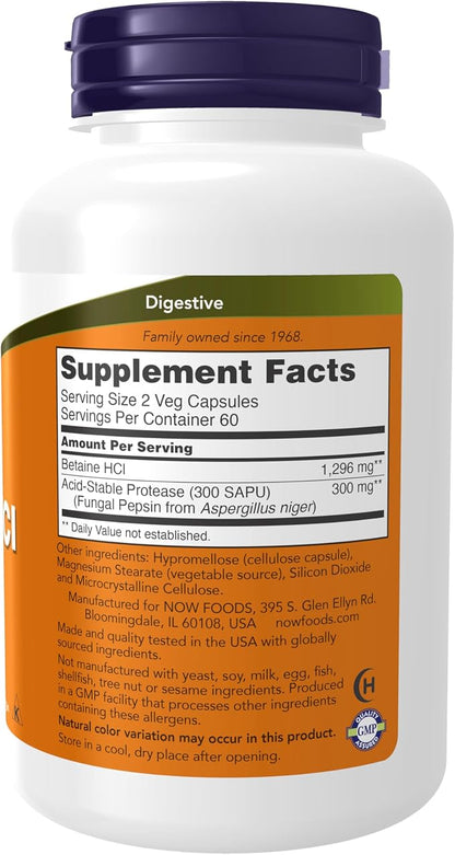 Betaine HCl Supplement