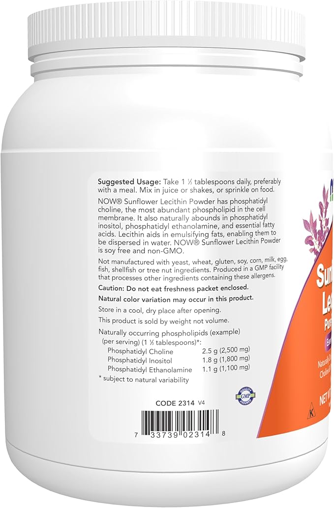 Sunflower Lecithin Powder