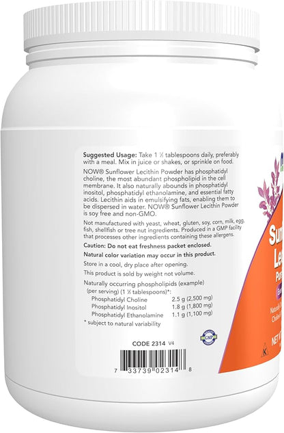 Sunflower Lecithin Powder