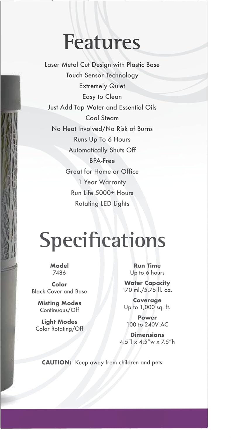 Ultrasonic Aromatherapy Diffuser