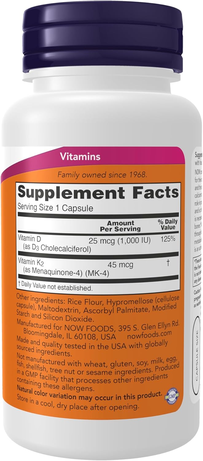 Vitamin D3 & K2