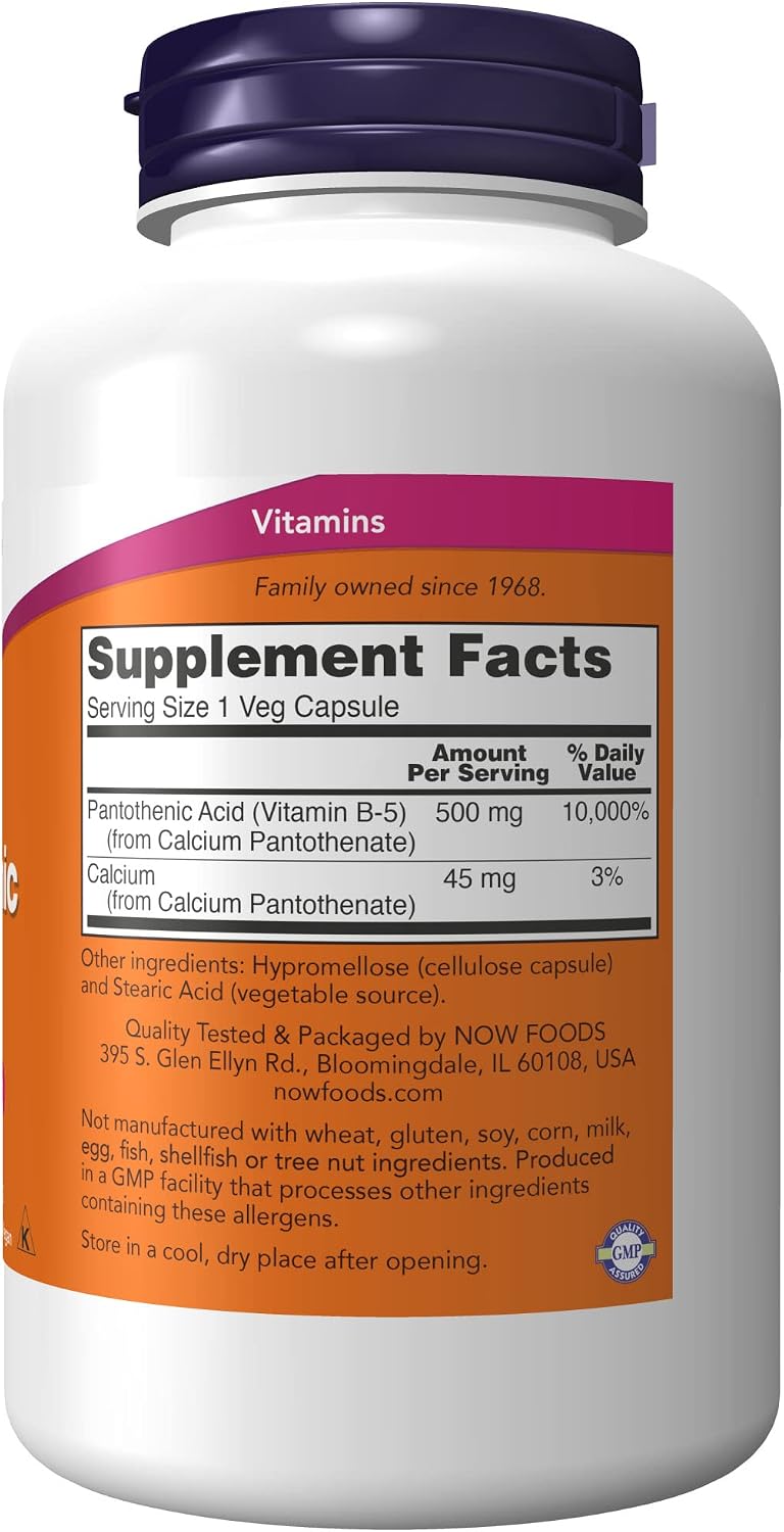 Vitamin B5 Supplement