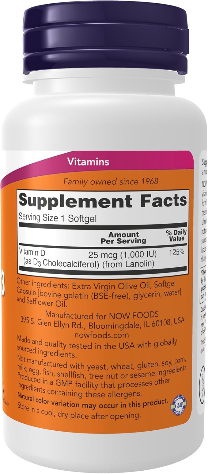 Vitamin D3 1000 IU