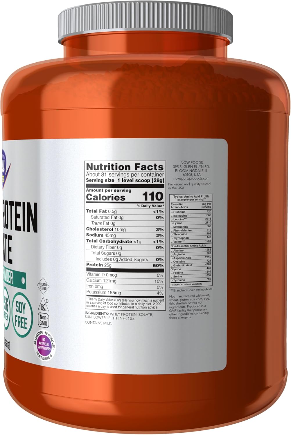 Unflavored Protein Powder