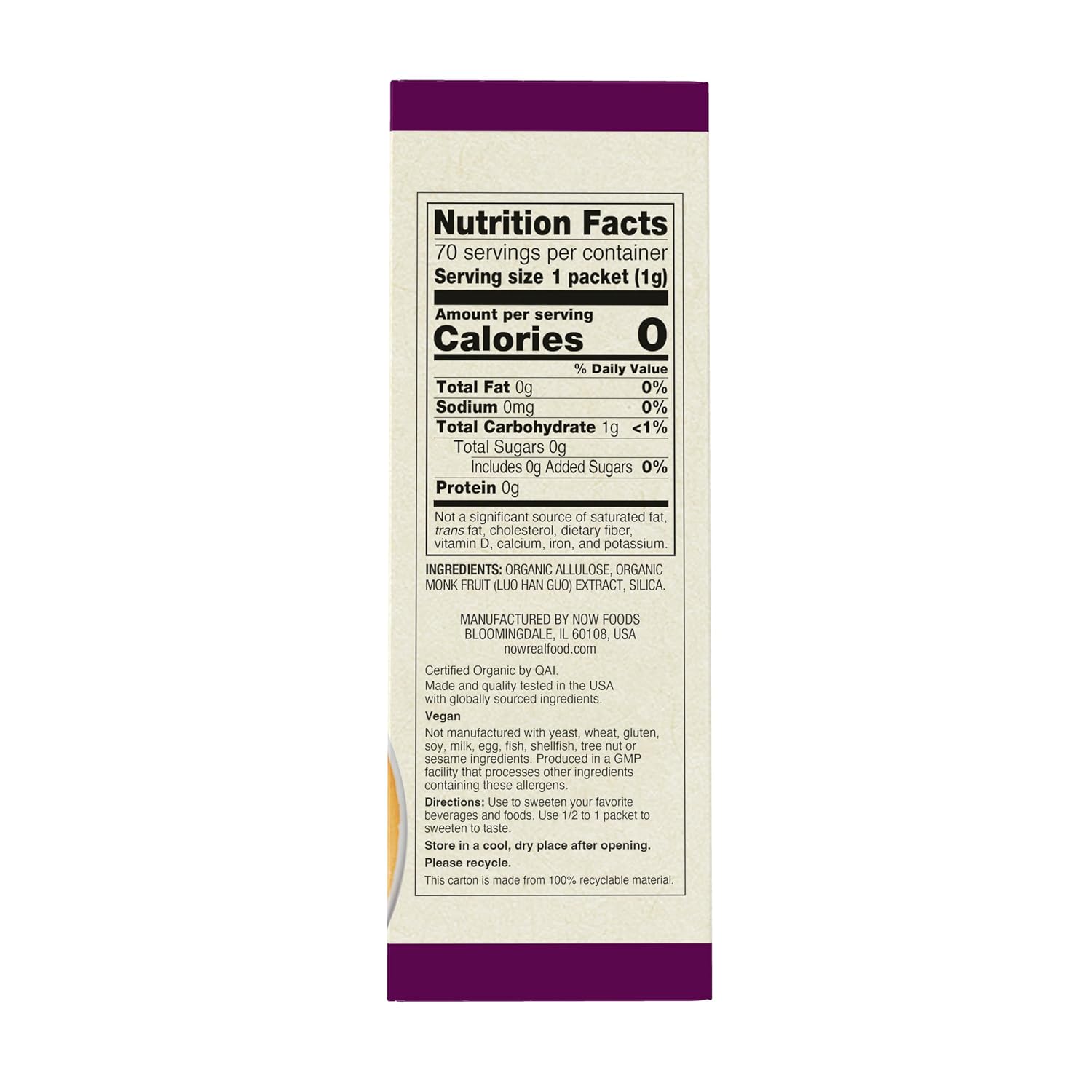 Zero-Calorie Sweetener