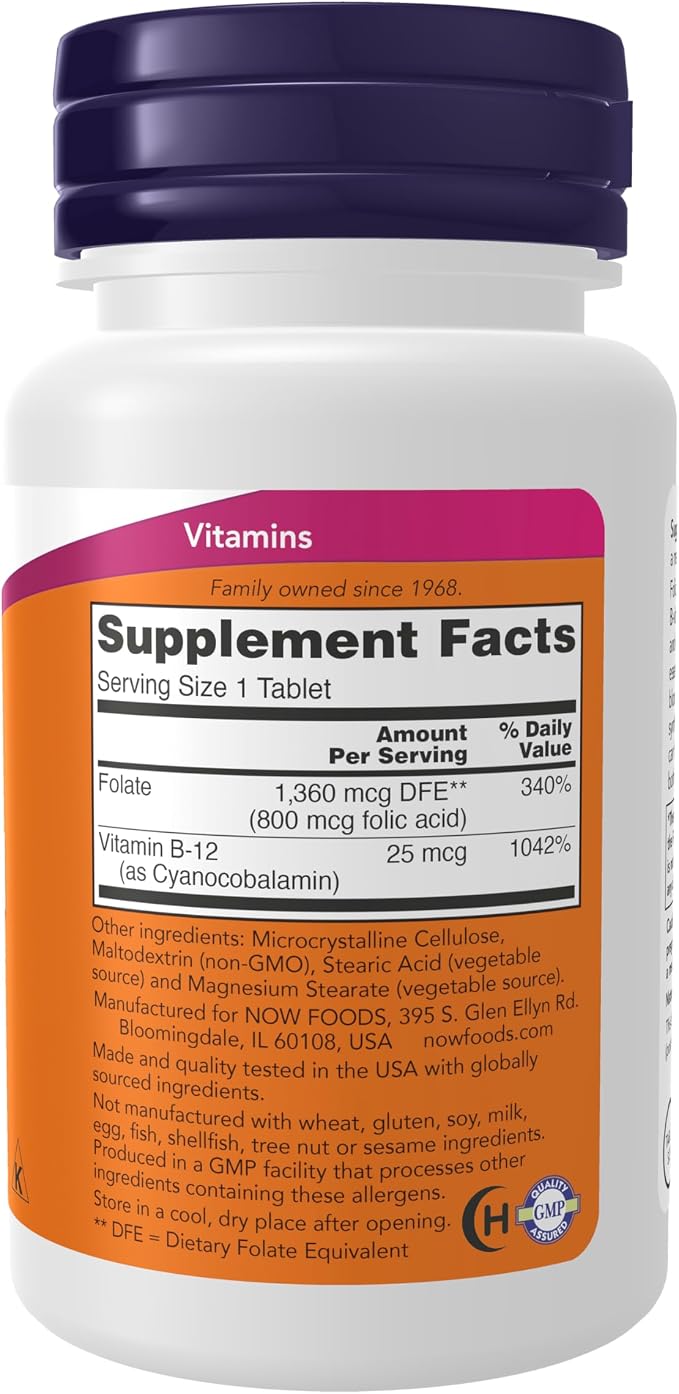 Folic Acid with B12