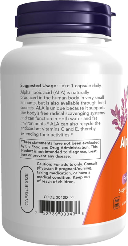 ALA Antioxidant Supplement