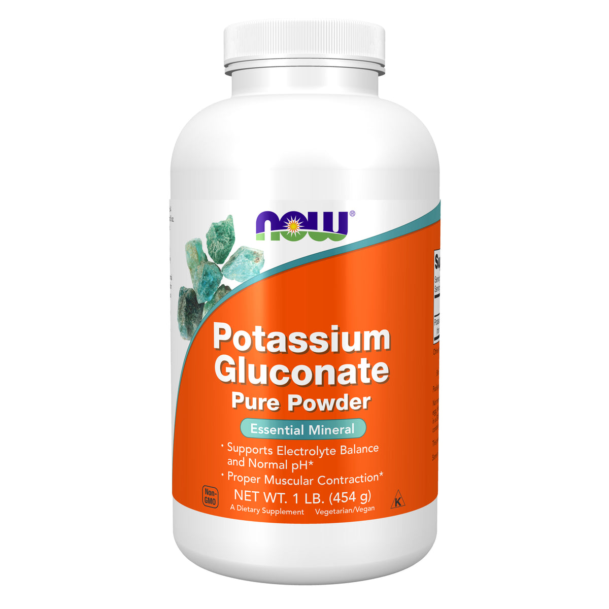 Potassium Gluconate Powder - 1 lb.