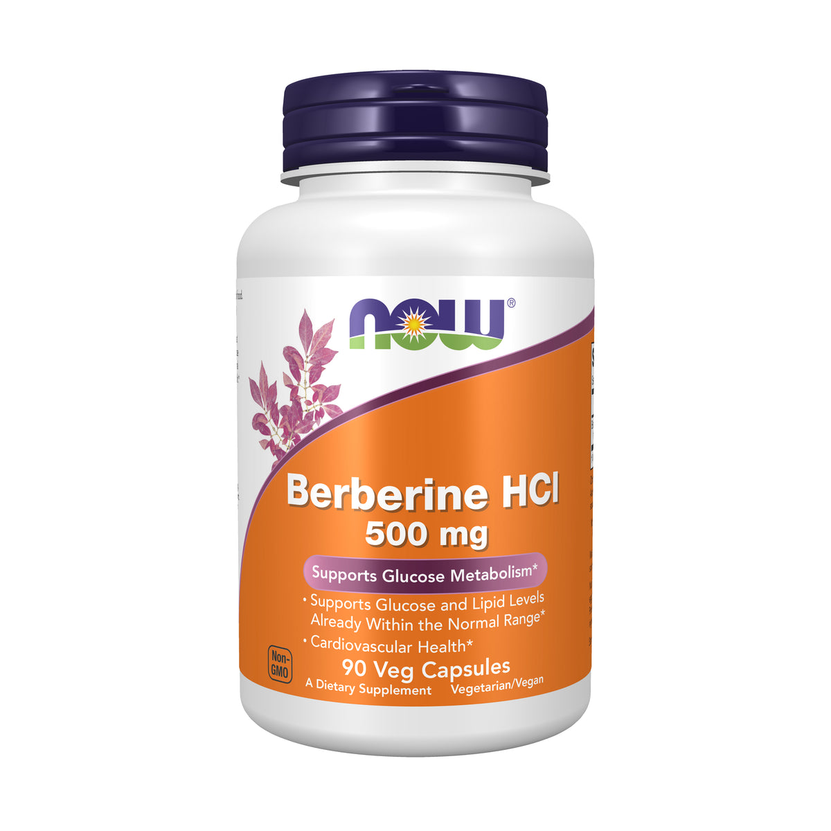Berberine HCL 500 mg - 90 Veg Capsules