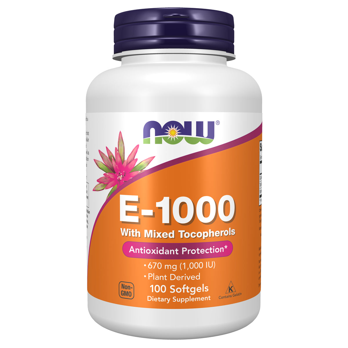 Vitamin E-1000 Mixed Tocopherols - 100 Softgels