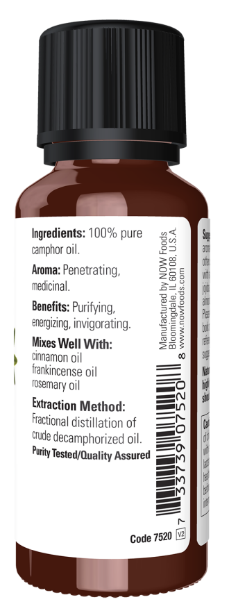 Pure Camphor Essential Oil