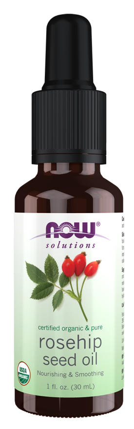 Certified Organic Rosehip Seed Oil | NOW Solutions