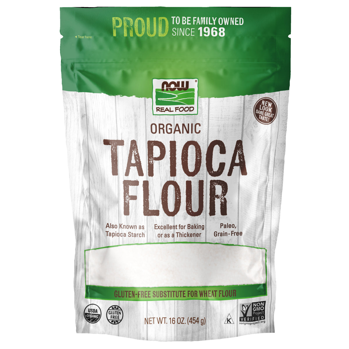 Tapioca Flour, Organic - 16 oz.