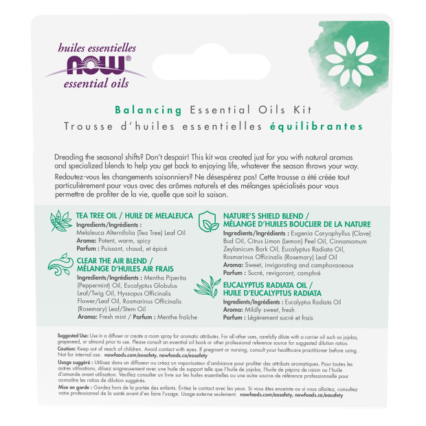 Balancing Essential Oils