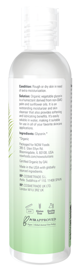 Organic Vegetable Glycerin