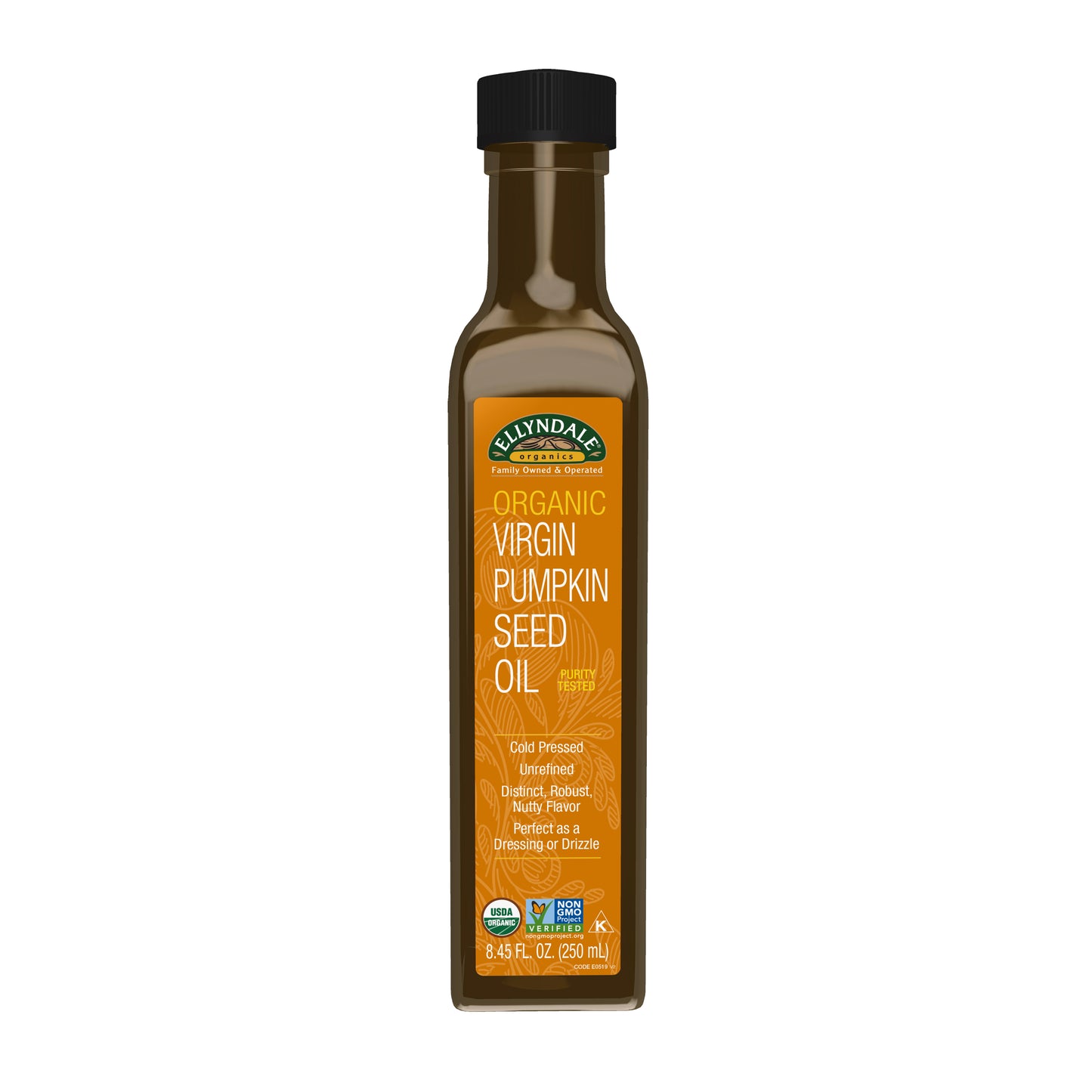 Virgin Pumpkin Seed Oil, Organic - 8.45 oz.