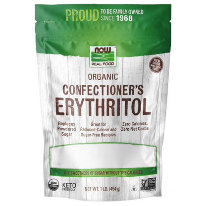 Confectioner's Erythritol, Organic Powder - 1 lb.