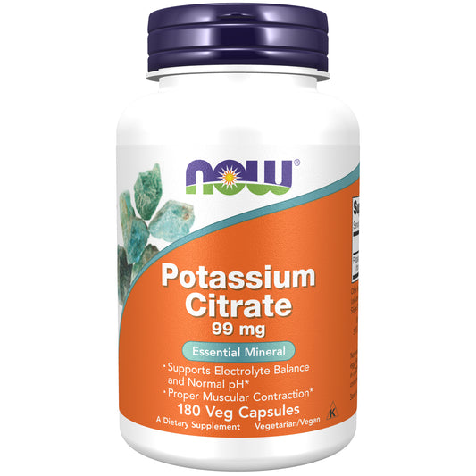 Potassium Citrate 99 mg - 180 Veg Capsules