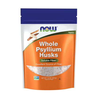 Psyllium Husks, Whole - 16 oz.
