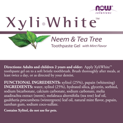 Neem & Tea Tree Toothpaste