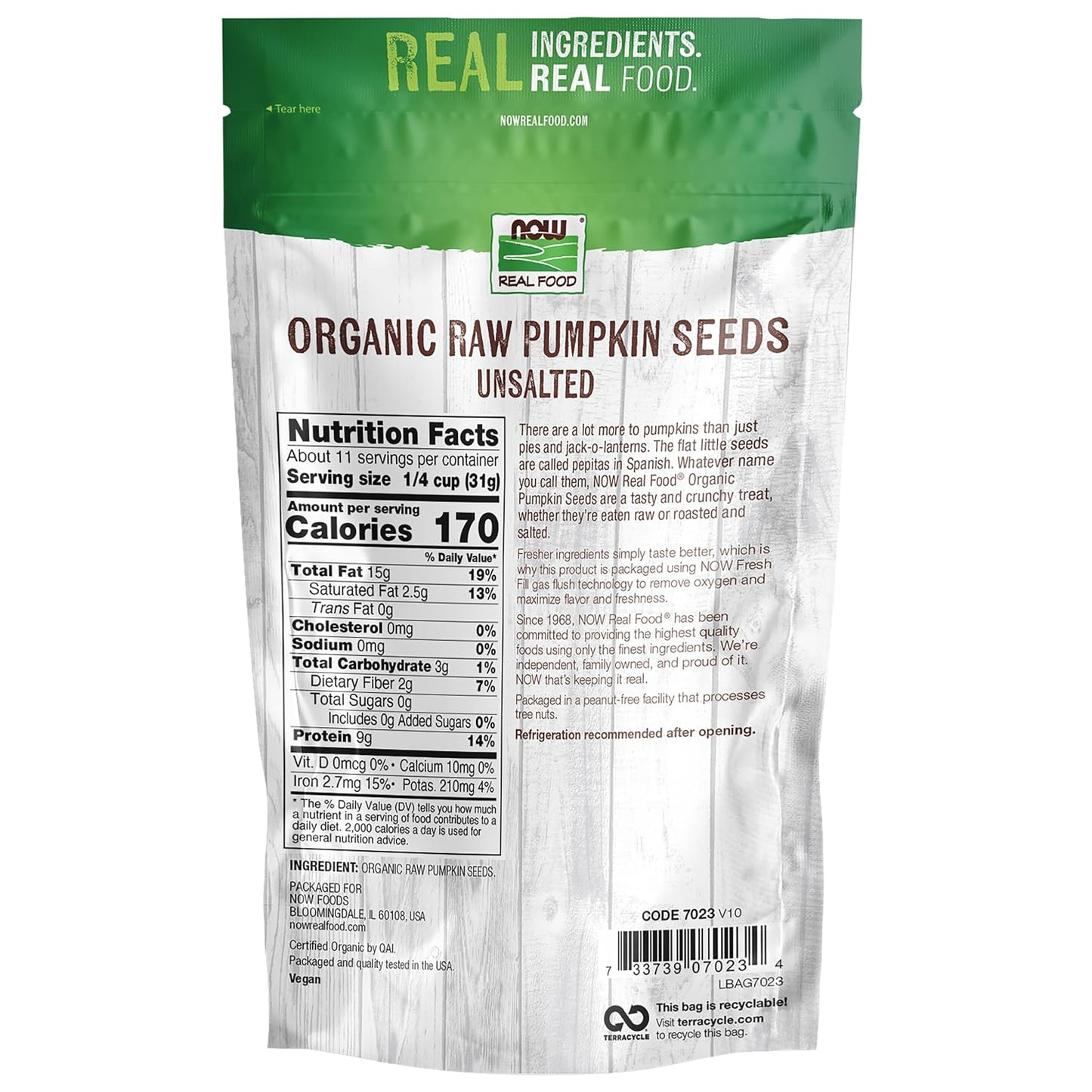 Raw Pepitas