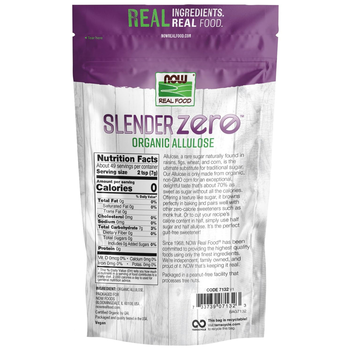 Organic Allulose Sweetener