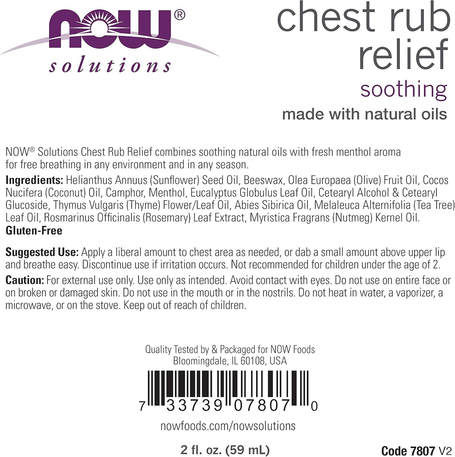 Natural Chest Rub